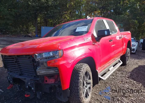 2021 Chevrolet Silverado 1500 4Wd Standard Bed Lt Trail Boss from USA, damaged, VIN 3GCPYFED8MG314874